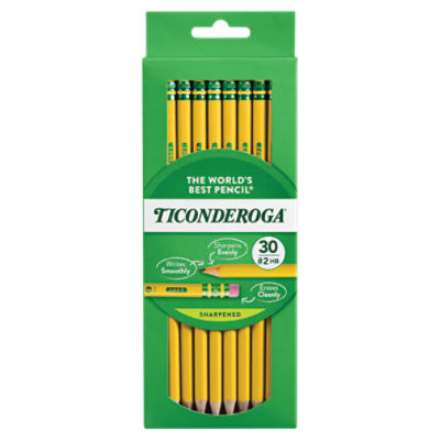 Ticonderoga deals pencils sharpened