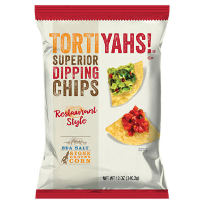 Tortiyahs! Restaurant Style Sea Salt, Tortilla Chips