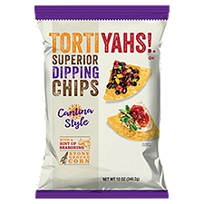 Tortiyahs! Cantina Style, Tortilla Chips, 12 Ounce