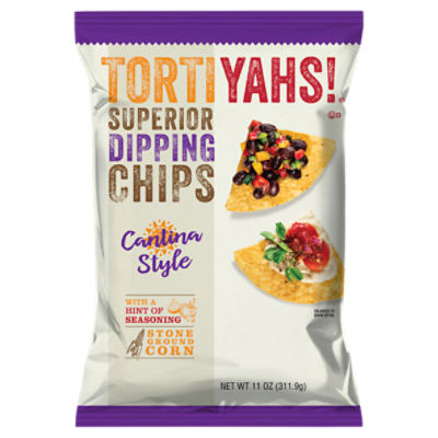 Tortiyahs! Cantina Style Superior Dipping Chips, 11 oz