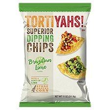 Tortiyahs! Brazilian Lime Flavored Superior Dipping Chips, 11 oz