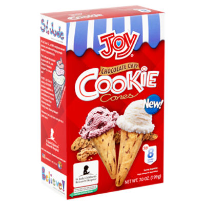 Joy Chocolate Chip, Cookie Cones