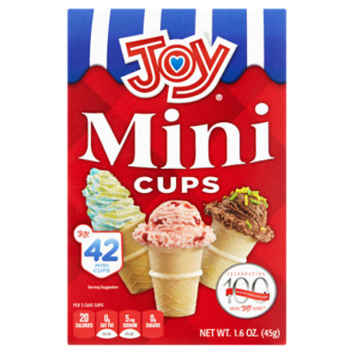 Joy Mini Cups, 42 count, 1.6 oz