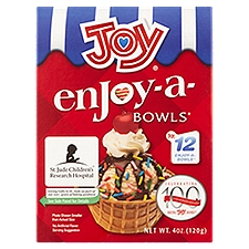 Joy EnJoy-A-Bowls, 12 count, 4 oz, 4 Ounce