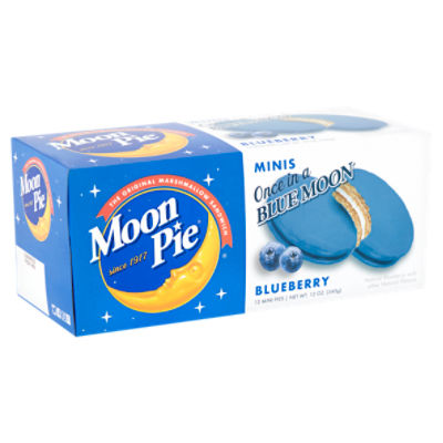 Moon Pie Blueberry Mini Pies, 12 count, 12 oz