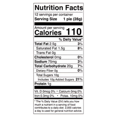 Moon Pie Zesty Lemon Mini Pies, 12 count, 12 oz