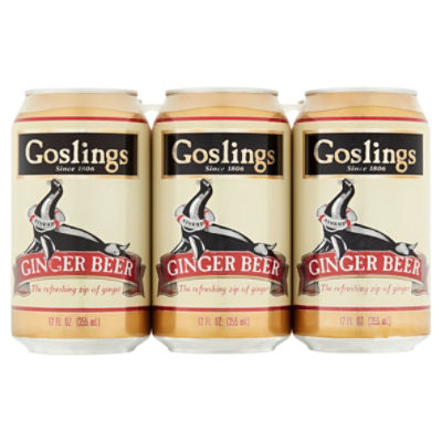 Goslings Ginger Beer Cans 12 fl. oz. - 6/Pack