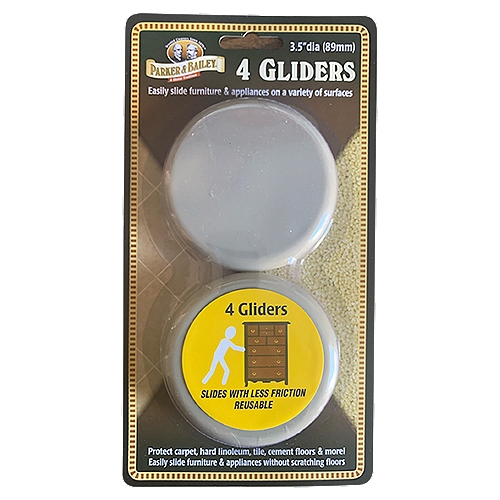 Parker & Bailey Gliders, 4 count