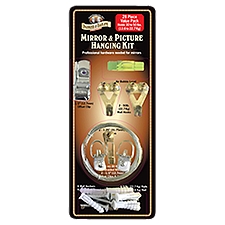 Parker & Bailey Mirror & Picture Hanging Kit Value Pack, 28 count