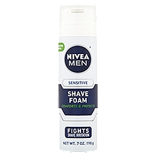 Nivea Men Sensitive Shave Foam, 7 oz, 7 Ounce