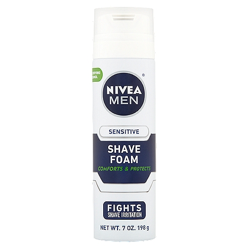 Nivea Men Sensitive Shave Foam, 7 oz
