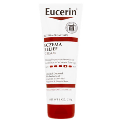 Eucerin Eczema-Prone Skin Relief Cream, 8 oz, 8 Ounce