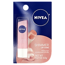 Nivea Shimmer, Lip Care, 0.17 Ounce