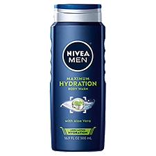 Nivea Men Maximum Hydration Body Wash, 16.9 fl oz