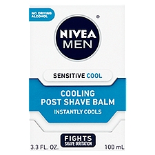 Nivea Men Sensitive Cool Cooling Post Shave Balm, 3.3 fl oz