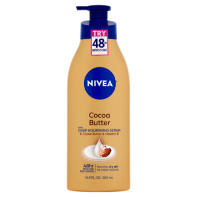 Nivea Cocoa Butter Body Lotion, 16.9 fl oz, 16.9 Fluid ounce