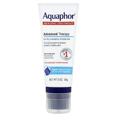 Aquaphor Advanced Therapy Healing Ointment, 3 oz