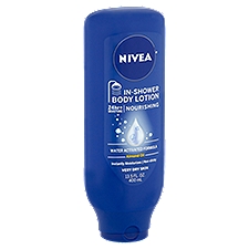 Nivea Very Dry Skin Almond Oil, In-Shower Body Lotion, 13.5 Fluid ounce