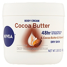 Nivea Cocoa Butter Dry Skin Body Cream, 15.5 oz