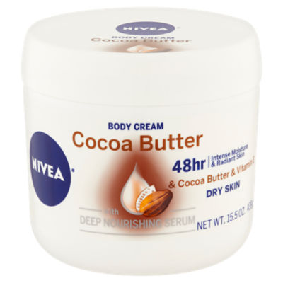 Nivea Cocoa Butter Dry Skin Body Cream, 15.5 oz