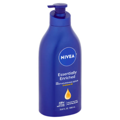 Nivea Essentially Enriched Moisture Body Lotion, 33.8 fl oz