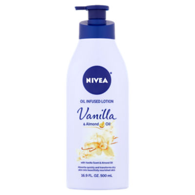 Nivea Vanilla & Almond Oil Infused Lotion, 16.9 fl oz
