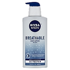 Nivea Men Breathable Dry Skin Body Lotion, 13.5 fl oz