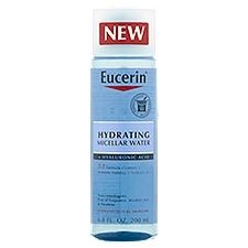 Eucerin Hydrating Micellar Water, 6.8 fl oz, 6.8 Fluid ounce