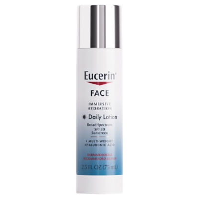 Eucerin Face Immersive Hydration Broad Spectrum Sunscreen Daily Lotion