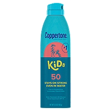 Coppertone Kids Broad Spectrum Sunscreen Spray, SPF 50, 5.5 oz