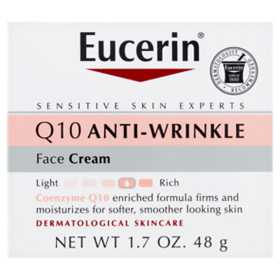 Eucerin Q10 AntiWrinkle Face Cream, 1.7 oz ShopRite