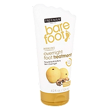Freeman Barefoot Healing Marula Oil & Cocoa Butter Overnight, Foot Treatment, 4.2 Fluid ounce