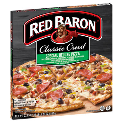 Red Baron Classic Crust Special Deluxe Pizza, 22.95 oz