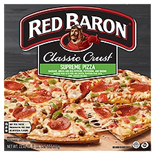 Red Baron Pizza - Classic Crust Supreme, 23.45 Ounce