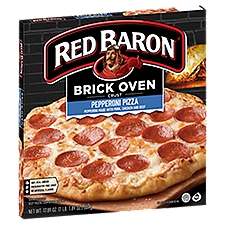 Red Baron Brick Oven Crust Pepperoni, Pizza, 17.89 Ounce