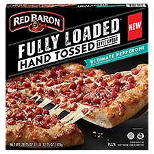 Red Baron Fully Loaded Hand Tossed Style Crust Ultimate Pepperoni Pizza, 28.75 oz
