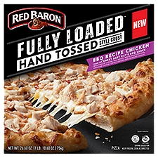 Red Baron Fully Loaded Hand Tossed Style Crust BBQ Recipe Chicken Pizza, 26.60 oz