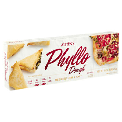 Save on Athens Fillo Dough Twin Pack - apx 20 sheets per pack Order Online  Delivery