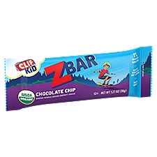 Clif Kid ZBar Chocolate Chip Baked Whole Grain Energy Snack, 1.27 oz