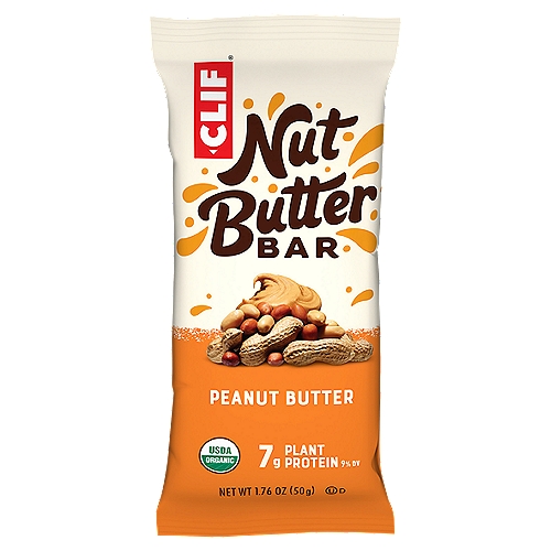 CLIF Nut Butter Bar Peanut Butter Filled Organic Energy Bar, 1.76 oz