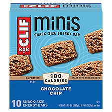CLIF Bar® Minis Chocolate Chip Energy Bars 10 ct Box