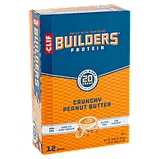 Clif Bar Builder-s Crunchy Peanut Butter Bar, 28.8 oz