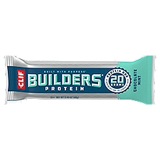 CLIF Builders Chocolate Mint Flavor Protein Bar, 2.4 oz, 2.4 Ounce
