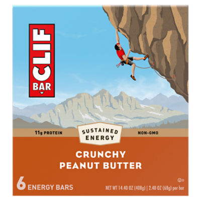CLIF Bar® Crunchy Peanut Butter Energy Bars 62.4 oz. Bars