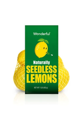 Wonderful Citrus Seedless Lemons, 1 pound