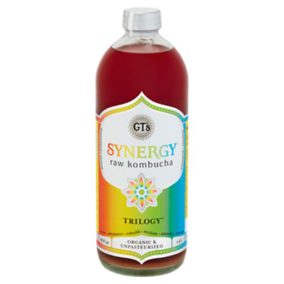 GT's Synergy Trilogy Raw Kombucha, 48 fl oz