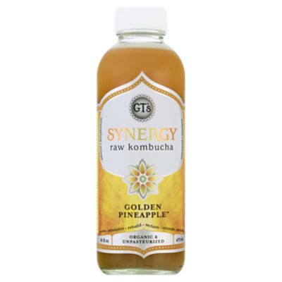 GT's Synergy Golden Pineapple Organic, Kombucha