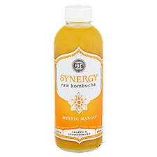 GT's Synergy Mystic Mango Raw Kombucha, 16 fl oz, 16 Fluid ounce