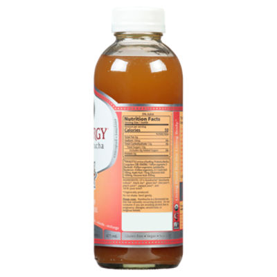 SYNERGY Peach Paradise Kombucha, Organic, 16oz - Fairway