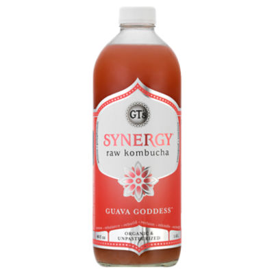 SYNERGY Guava Goddess Kombucha, Organic, 48oz